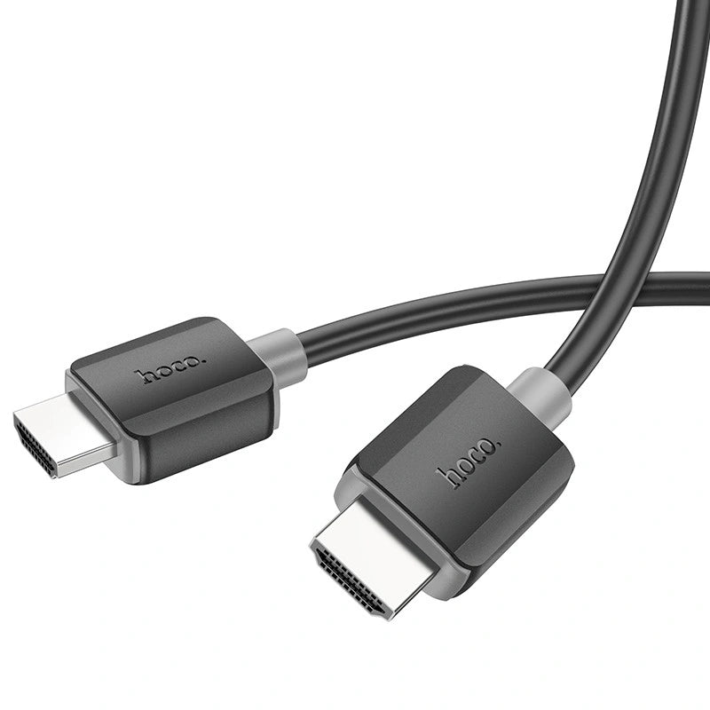Καλώδιο Hoco US08 HDMI 2.0 σε HDMI 4K 60Hz HD 18Gbps Μαύρο 2m