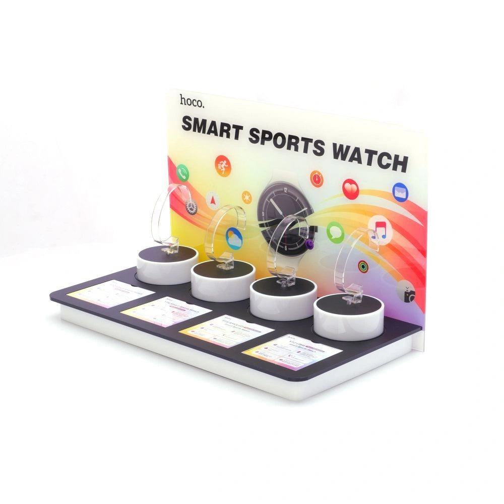 Hoco HN21 Smart Watch Display Stand για Y12 Y14 Y15 και Y12 Ultra με Ταμπελάκια Πληροφοριών