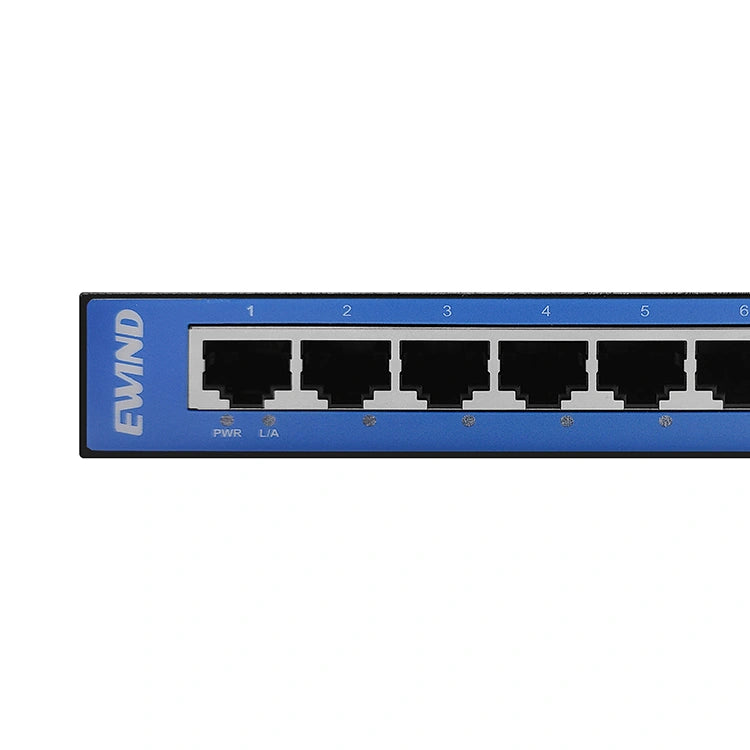 Ethernet Switch Ewind EW-S1608CG Metalic Case 8x10/100/1000Mbps Auto-Sensing RJ45