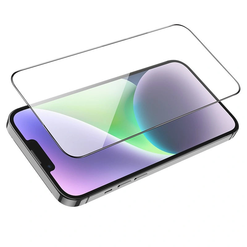 Tempered Glass Hoco Premium Series G1 0.33mm Flash Attach Full Silk Screen HD για Apple iPhone 15 iPhone 16