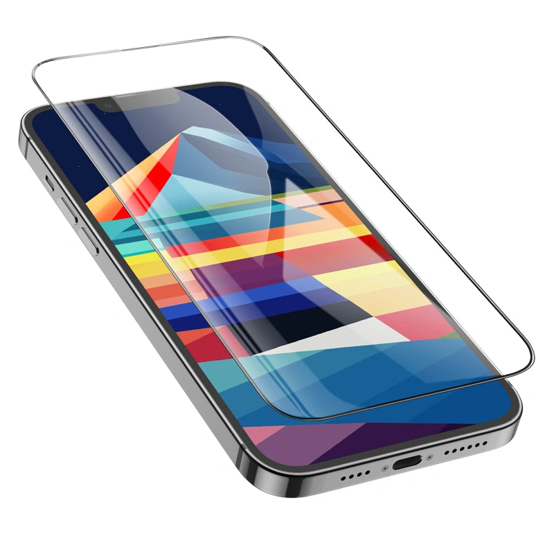 Tempered Glass Hoco Premium Series G14 0.33mm HD Full Screen Large Arc Edges Protection HD 3D για Apple iPhone 15 iPhone 16 Σετ 10τεμ.