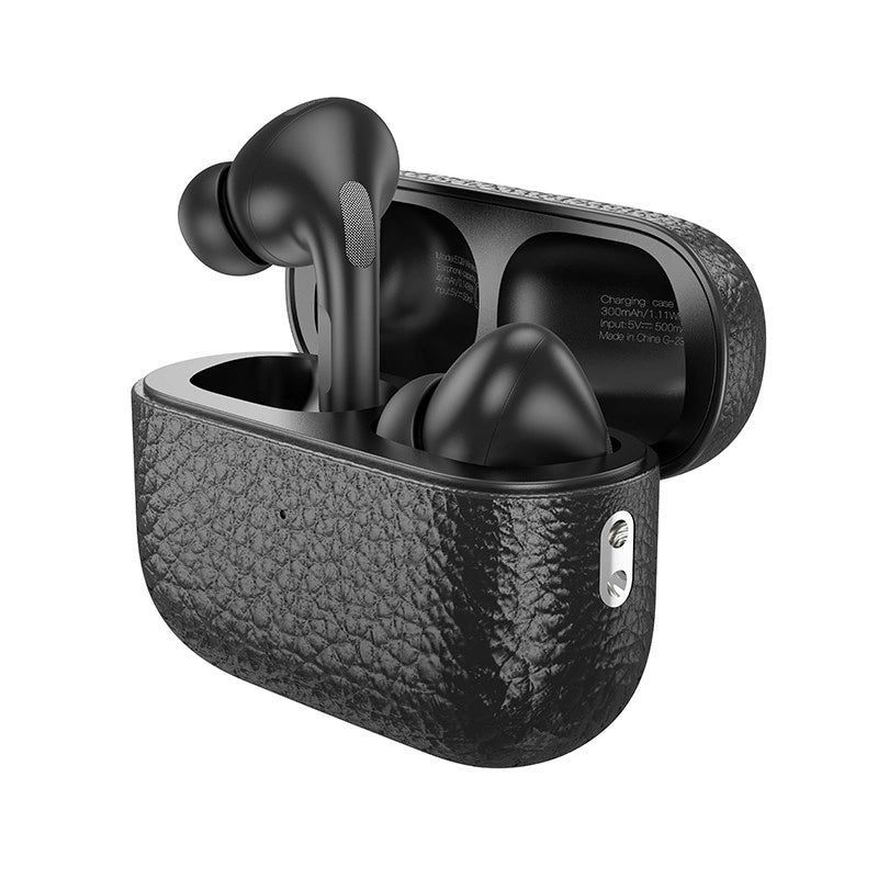 Wireless Hands Free Hoco EQ9 Duke TWS V5.3 300mAh 7 Ώρες Λειτουργίας Συμβατά με Siri Μαύρα