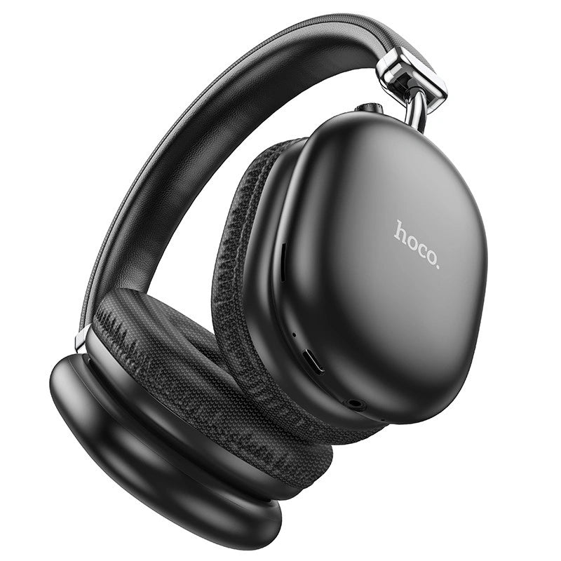 Wireless Ακουστικά Stereo Hoco W35 Max Joy V5.3 800mAh με υποδοχή Micro SD και AUX Μαύρα