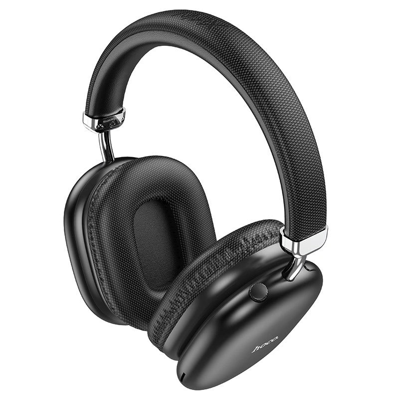 Wireless Ακουστικά Stereo Hoco W35 Max Joy V5.3 800mAh με υποδοχή Micro SD και AUX Μαύρα