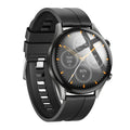 Smartwatch Hoco Y7 Pro 1.39" Bluetooth v5.0 240mAh IP67 με Δυνατότητα Κλήσεων Silicon Band Metal Grey