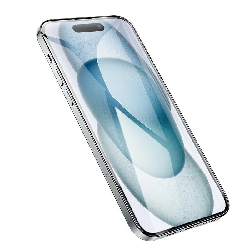 Tempered Glass Hoco Premium Series A37 120CC Large Arc Edges Dustproof 0.4mm 3D Anti-Static για Apple iPhone 16 Plus 15 Plus