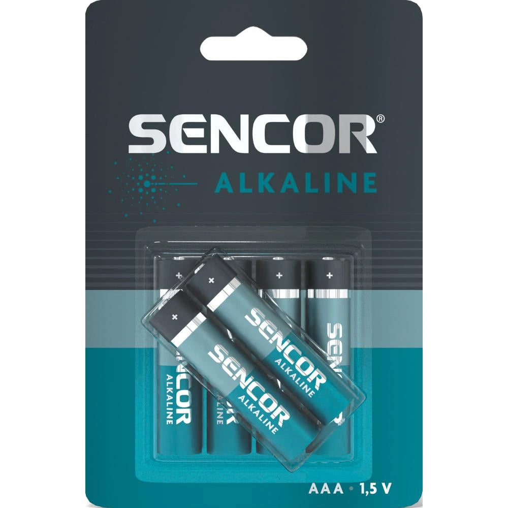 Μπαταρία Αλκαλική Sencor SBA LR03 size AAA Τεμ. 6