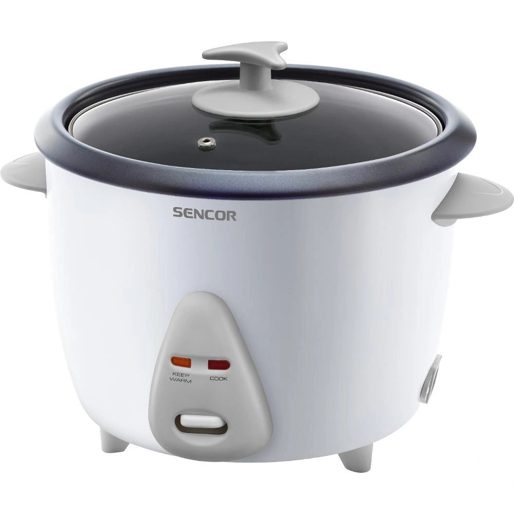 Ατμομάγειρας Ρυζιού Rice Cooker 1,5lt Stainless Steel Sencor SRM 1500WH Λευκό