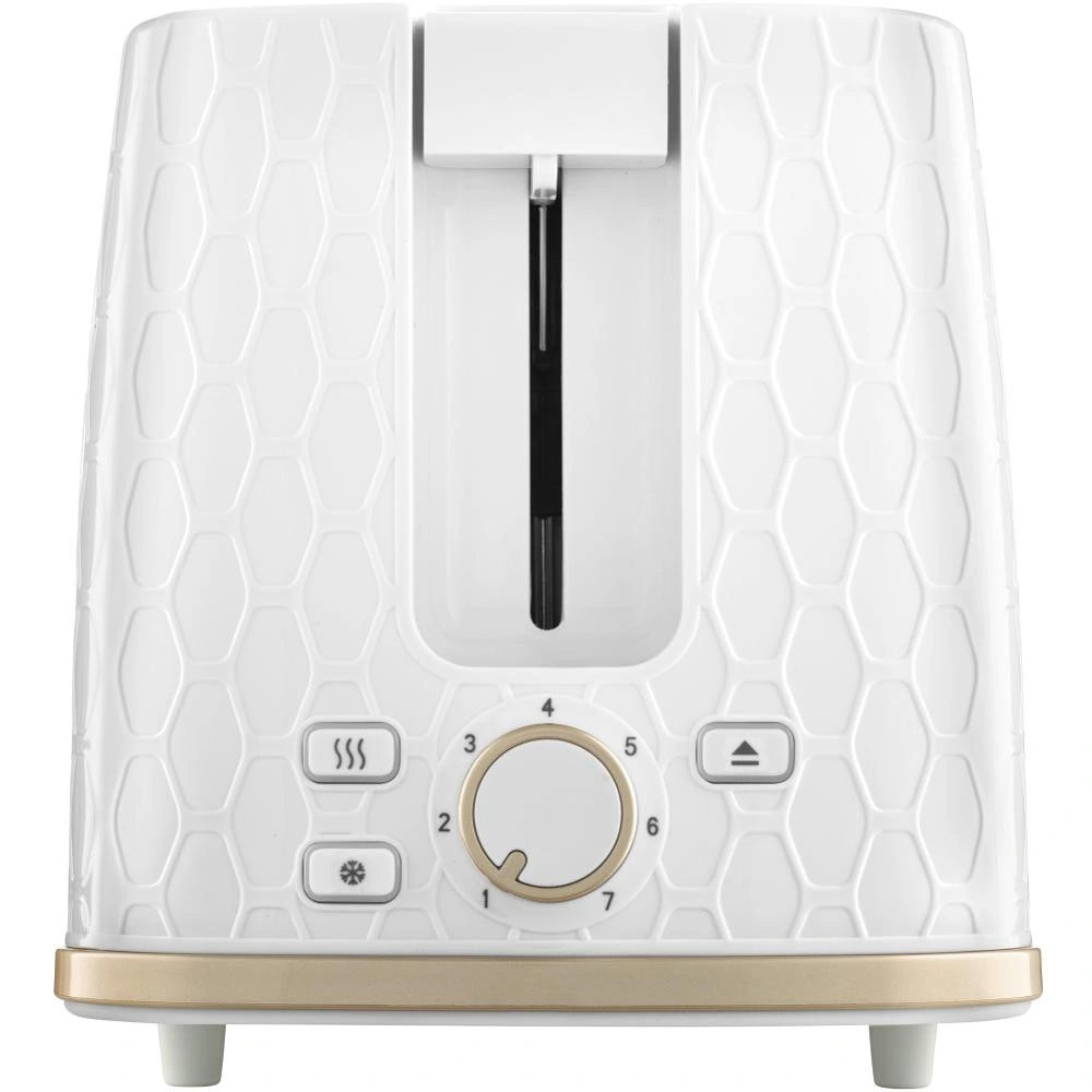 Φρυγανιέρα Sencor STS 7200WH 2 Θέσεων 930W 3D Pattern Design Λευκή