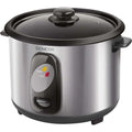 Ατμομάγειρας Ρυζιού Rice Cooker 1lt Stainless Steel Sencor SRM 1000SS Ασημί