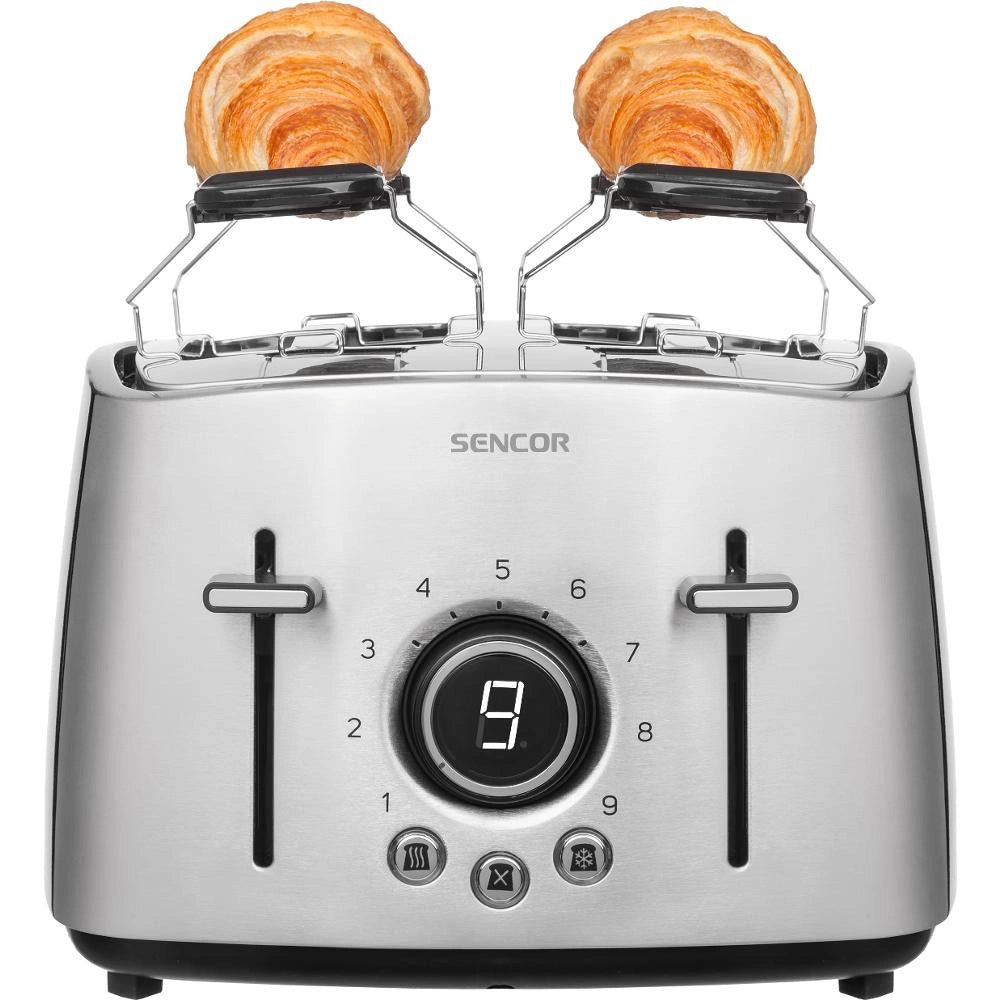 Φρυγανιέρα Sencor STS 5070SS 4 Θέσεων 1600W Stainless Steel Ασημί