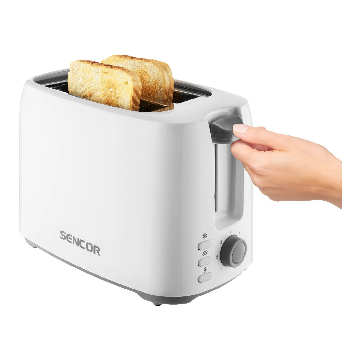 Φρυγανιέρα Sencor STS 2606WH 2 Θέσεων 750W Λευκή