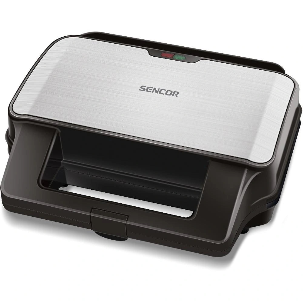 Τοστιέρα Sencor SSM 9940SS με 4 Αποσπώμενες Πλάκες CoolTouch Ασημί