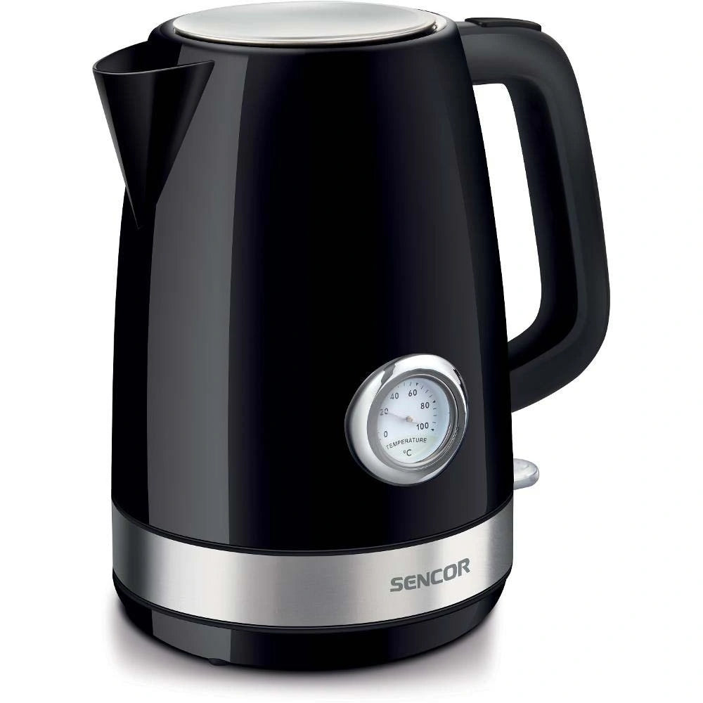 Βραστήρας με Ένδειξη Θερμοκρασίας 1,7lt 2150W Sencor SWK 1798BK Μαύρο