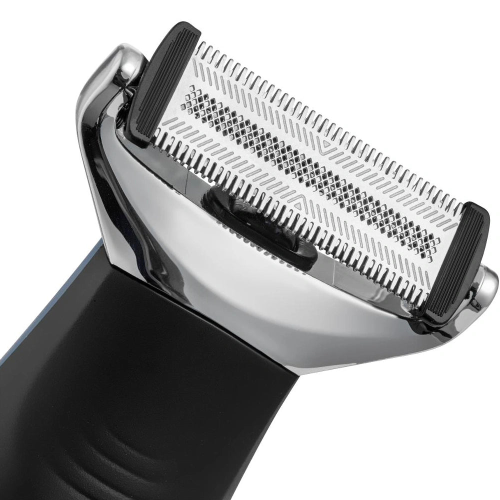 Επαναφορτιζόμενο Trimmer Sencor SHP 0450BK 500mAh με 3 Κεφαλές Διαφορετικού Μήκους Αθόρυβο Μοτέρ με Λεπίδες απο Ανοξείδωτο Ατσάλι Μπλε