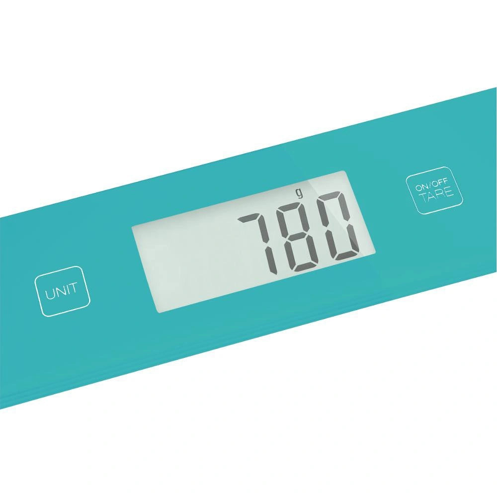 Ζυγαριά Κουζίνας 5kg UltraSlim Glass Sencor SKS 5037TQ Τιρκουάζ