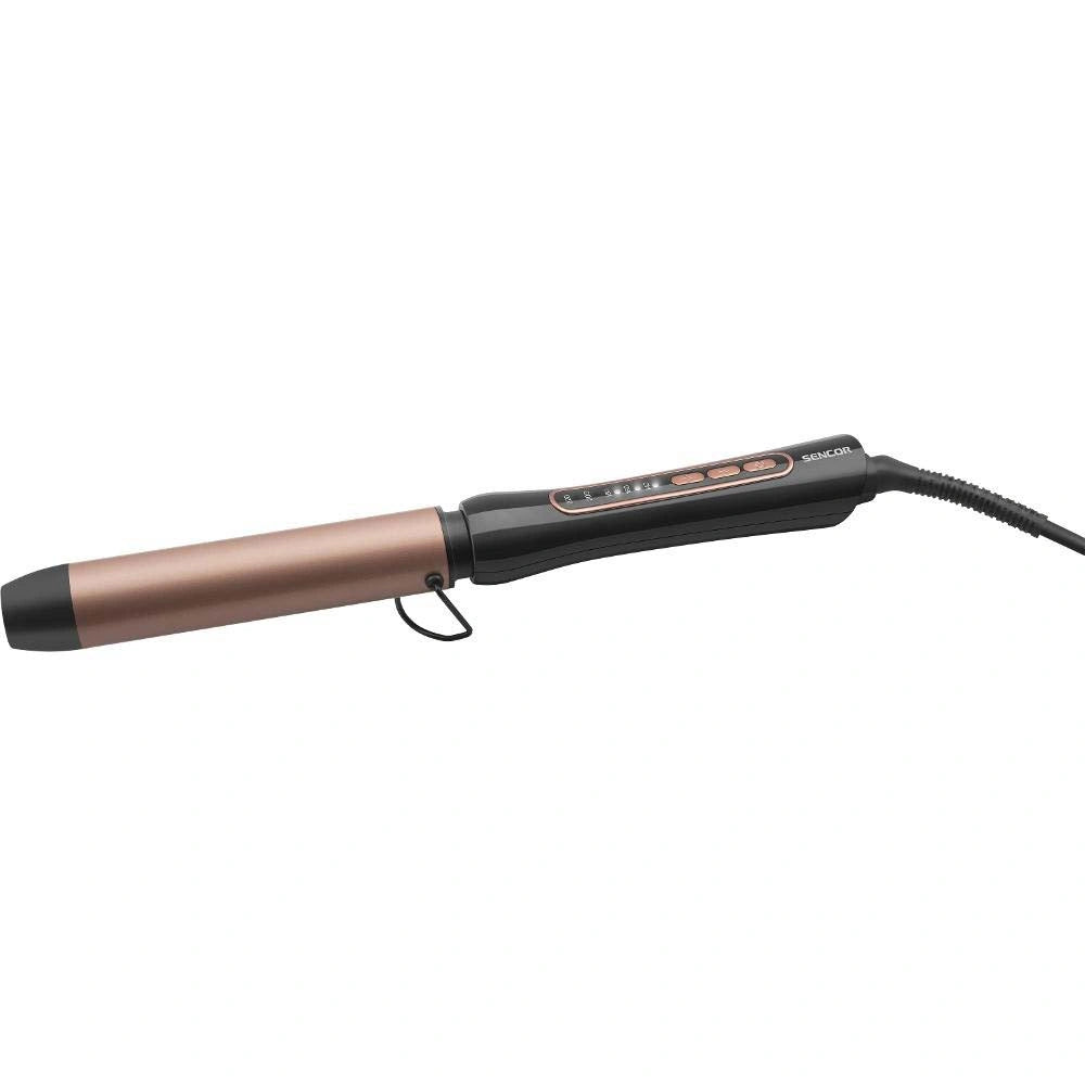 Ψαλίδι Μαλλιών Sencor SHS 0920BK 62W Keratin 33 mm με 5 Ρυθμίσεις Θερμοκρασίας και LED Ένδειξη Λειτουργίας Μαύρο