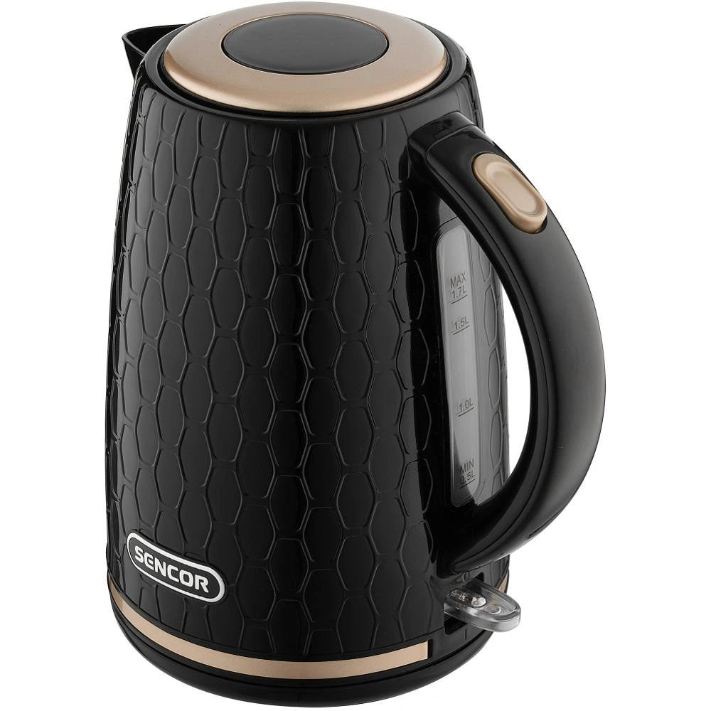 Βραστήρας με 3D Pattern Design 1,7lt 2200W Sencor SWK 7201BK Μαύρο