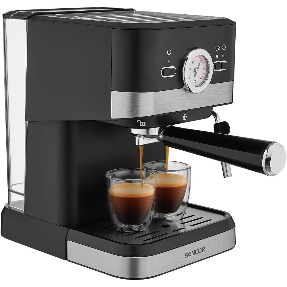 Μηχανή Espresso 20Bar 1.5lt Sencor SES 1721BK Μαύρη