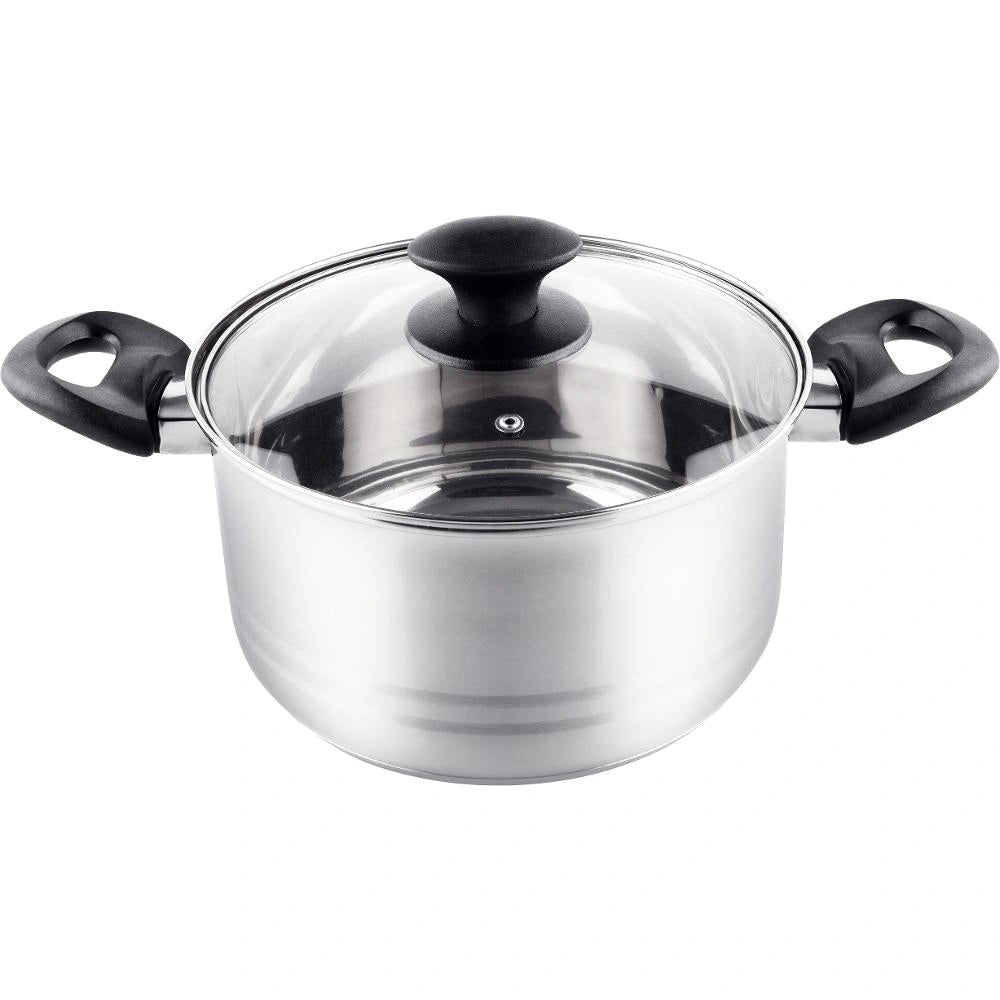Κατσαρόλα LEGER SS 20x11,5cm 3,5lt Stainless Steel Lamart LTB2011 Ασημί