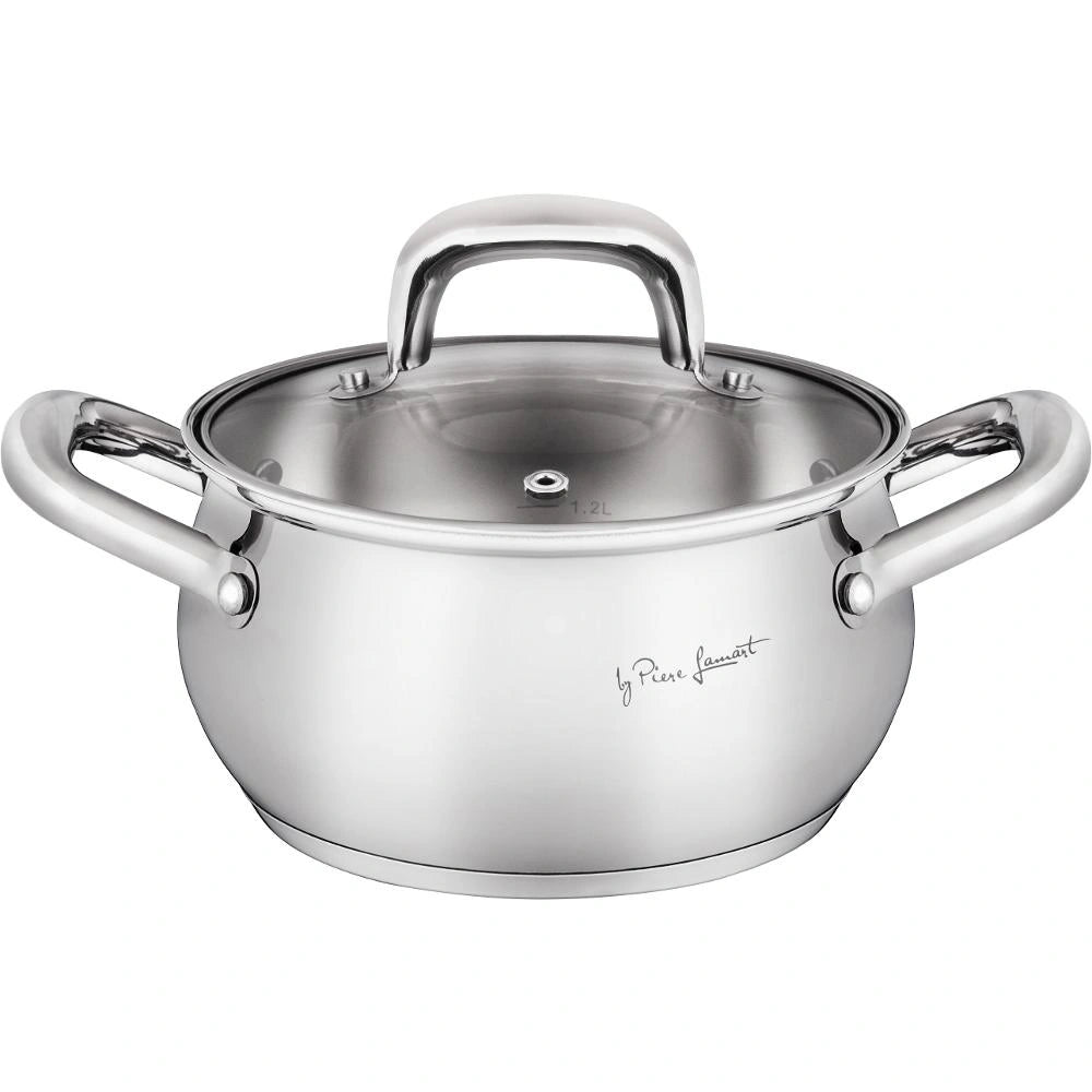 Κατσαρόλα SHAPE 16cm1,8lt Stainless Steel Lamart LT1158