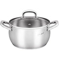 Κατσαρόλα SHAPE 20cm 3,6lt Stainless Steel Lamart LT1160