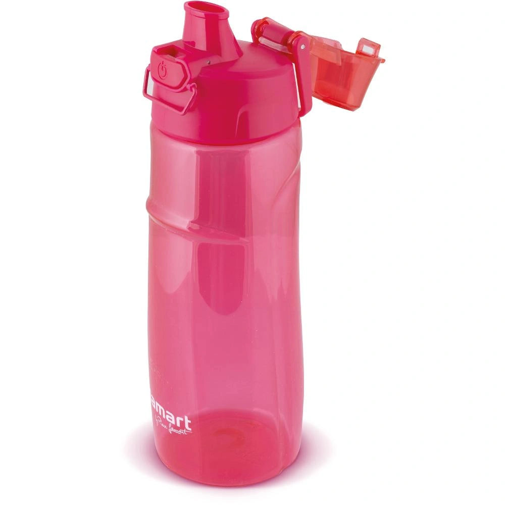 Αθλητικό Πλαστικό Παγούρι Lamart LT4063 Lock 700ml Ροζ