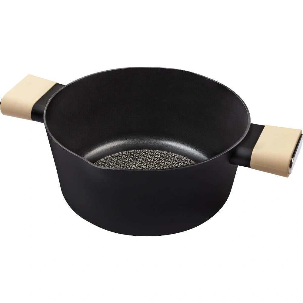 Κατσαρόλα POELE Αντικολλητικό Αλουμίνιο 24x11cm 4,3lt Lamart LT1219 Μπεζ