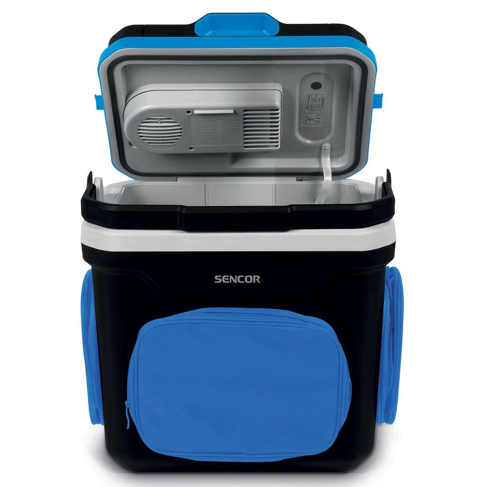Φορητό Ψυγείο Cooler Sencor SCM 3224BL-EUE4 24L με Λειτουργία Ψύξης - Θέρμανσης Λαβή Μεταφοράς και Πλαϊνές Θήκες