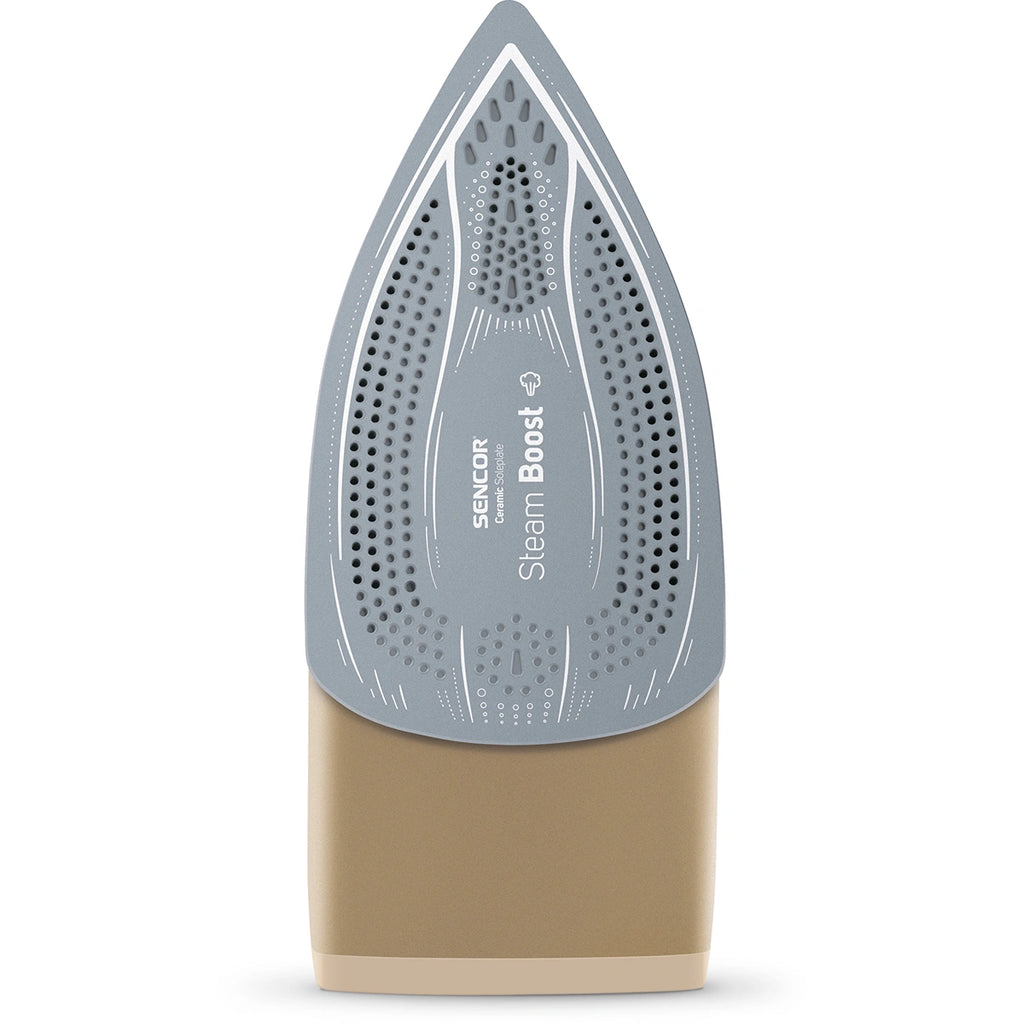 Σίδερo Ατμού Sencor SSI 6110GD 2600W 470ml με Κεραμική Πλάκα Drip-Stop Τεχνολογία και Steam Boost 160g/min Χρυσό