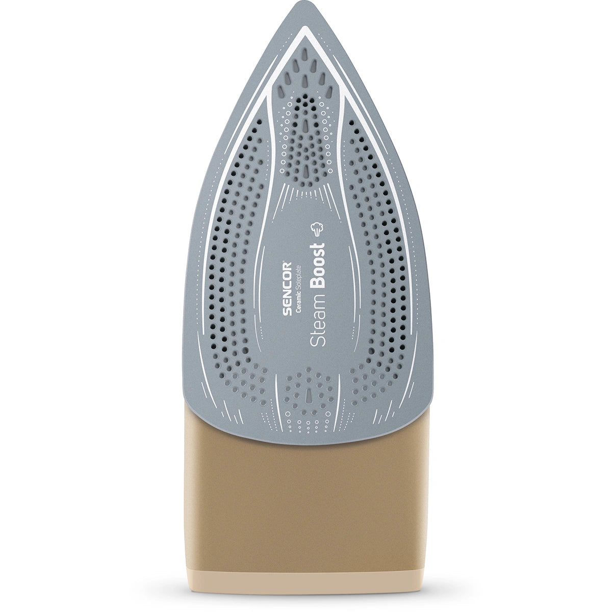 Σίδερo Ατμού Sencor SSI 6110GD 2600W 470ml με Κεραμική Πλάκα Drip-Stop Τεχνολογία και Steam Boost 160g/min Χρυσό