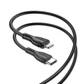Καλώδιο Borofone BX51 Triumph USB-C σε Lightning 12W 2.4A Μαύρο 1m