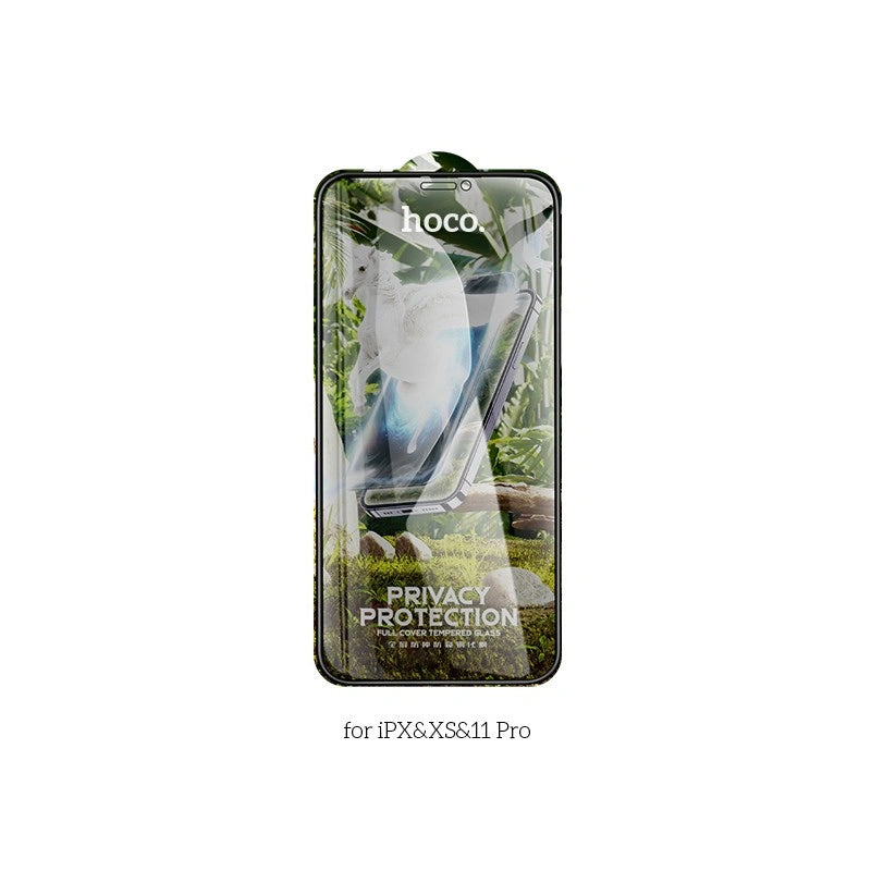 Tempered Glass Hoco G11 30 Μοίρες Privacy Angle Anti-Scratch, Anti-Fingerprint 0.33mm για Apple  iPhone X XS 11 Pro 5τεμ.