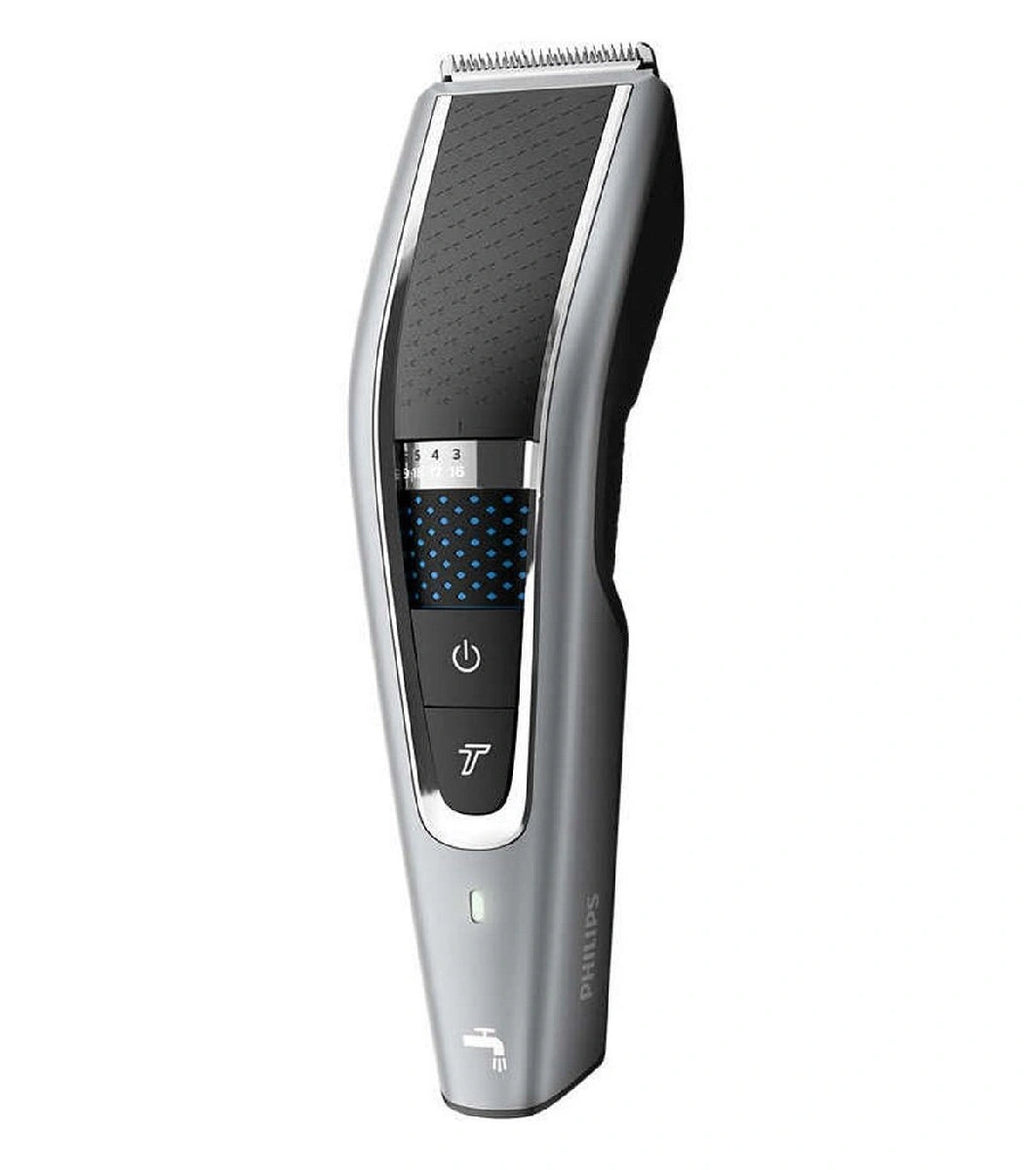Επαναφορτιζόμενη Κουρευτική Μηχανή Philips κατάλληλη για μαλιά, γένια και σώμα Silver/Black HC5650/15
