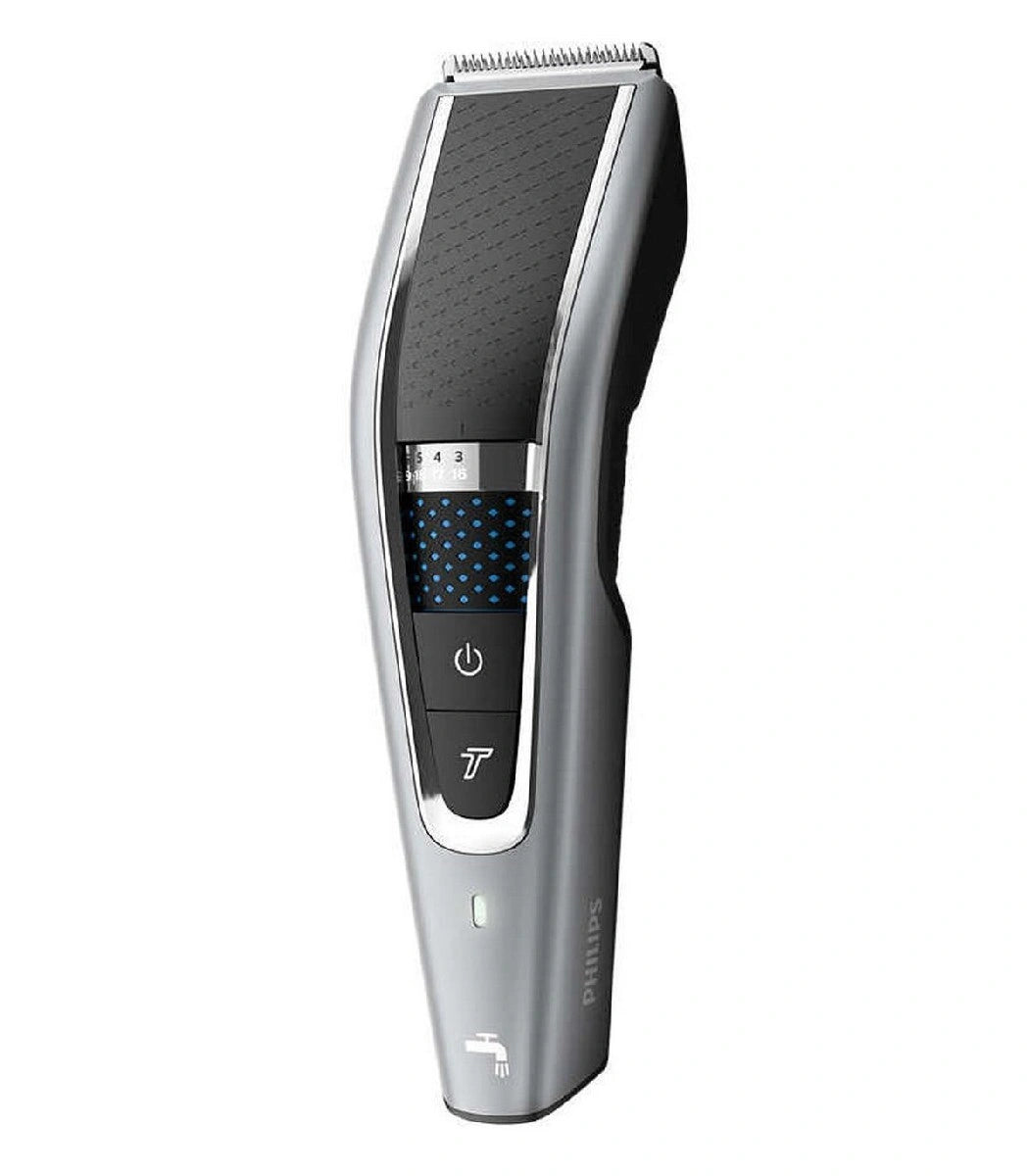 Επαναφορτιζόμενη Κουρευτική Μηχανή Philips κατάλληλη για μαλιά, γένια και σώμα Silver/Black HC5650/15