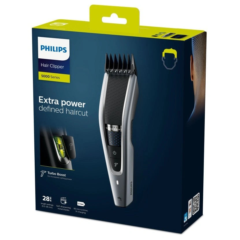 Επαναφορτιζόμενη Κουρευτική Μηχανή - Philips Series 5000/  HC5630/15