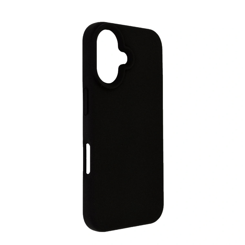 Θήκη Ancus Silicon Liquid για Apple  iPhone 16 Μαύρη