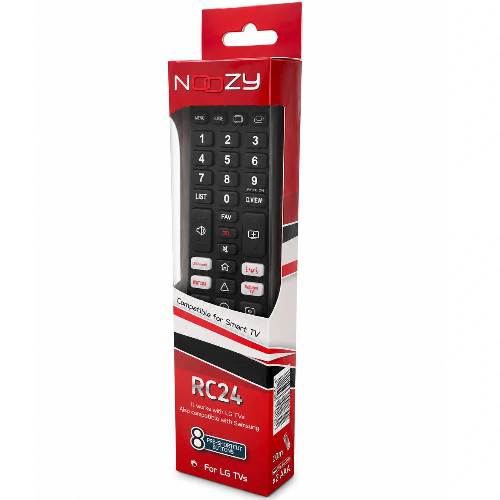 Τηλεχειριστήριο Noozy RC24 για Τηλεοράσεις LG, Άμεσης Αντικατάστασης Χωρίς Προγραμματισμό