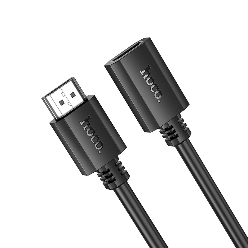 Καλώδιο Προέκτασης HDMI Hoco US13 HDMI Αρσενικό σε Θηλυκό 2m Μαύρο