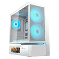 COUGAR Midi Tower Case, CFV235 Vision, ARGB, LCD Display, Mesh, White