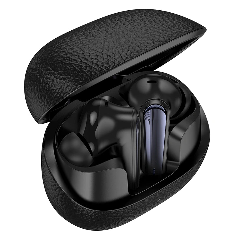 Wireless Hands Free Hoco EQ23 Plus Duke Ⅱ TWS V5.4 400mAh 7 Ώρες Λειτουργίας  Συμβατό με Siri ANC+ENC Μαύρο