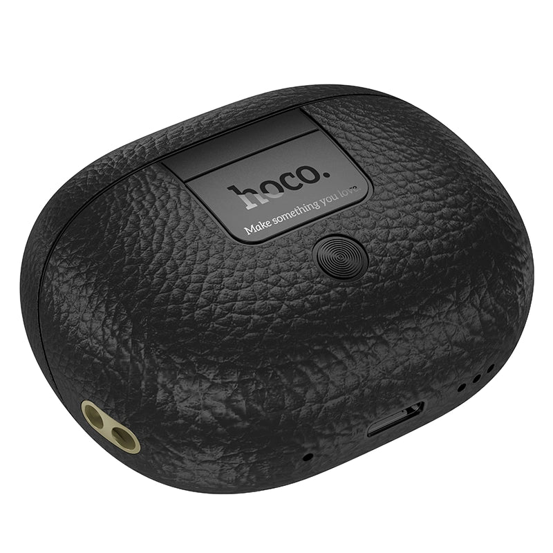 Wireless Hands Free Hoco EQ23 Plus Duke Ⅱ TWS V5.4 400mAh 7 Ώρες Λειτουργίας  Συμβατό με Siri ANC+ENC Μαύρο