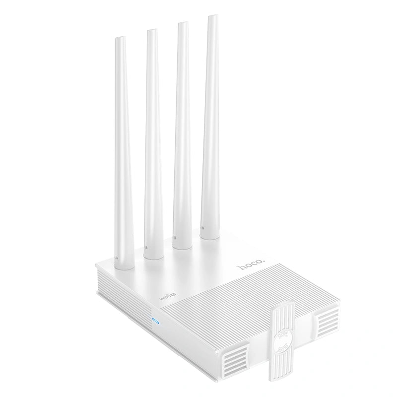 Wifi Router Hoco HI31 Wifi5 1200Mbps 2.4GHz 4 x 5dBi Λευκό