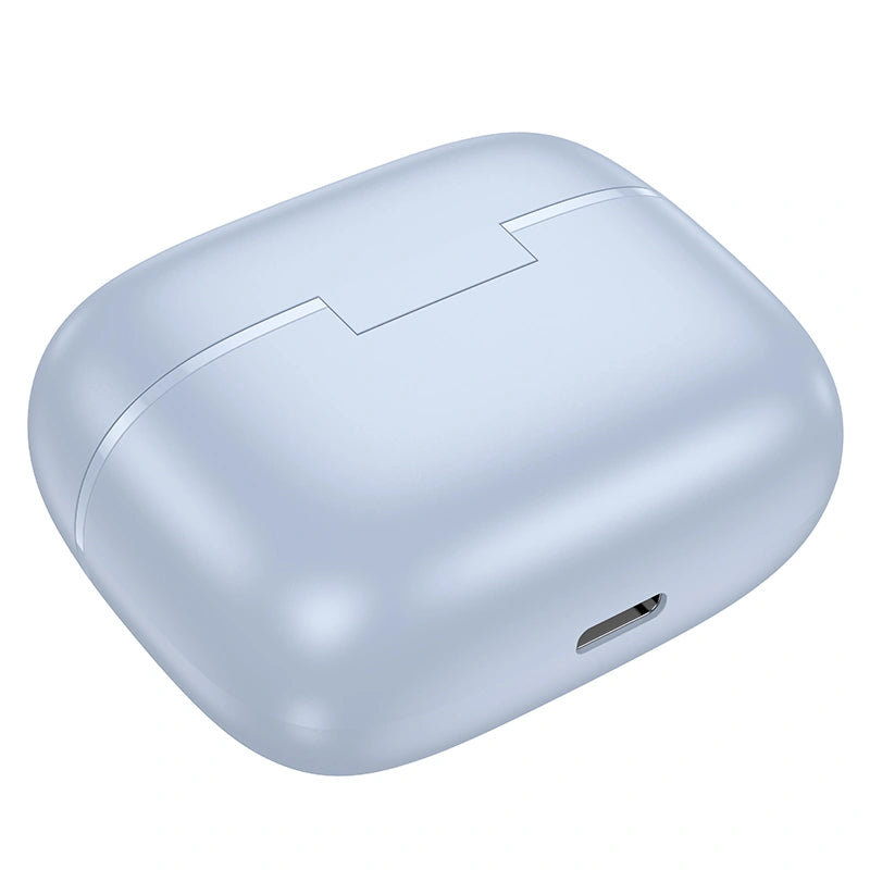 Wireless Hands Free Hoco EQ22 Singer TWS V5.4 400mAh με 7 Ώρες Λειτουργίας και Εναλλαγή Master/Slave ANC+ENC Μπλε