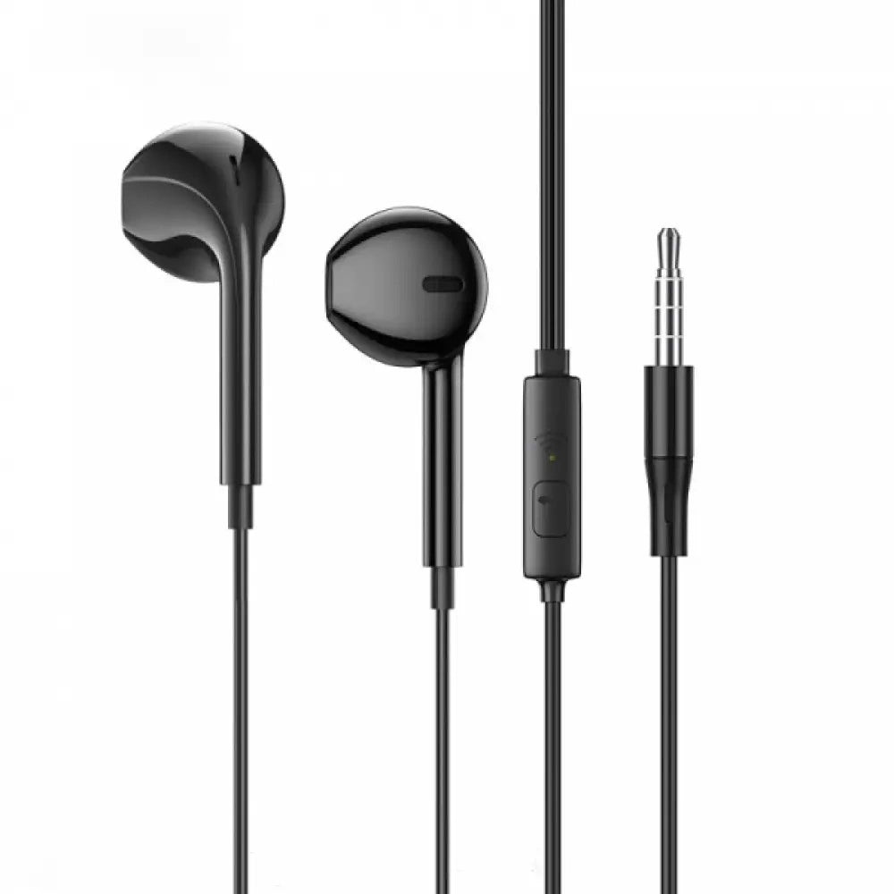 Hands Free Hoco. DM6 Maya Earphones Stereo 3.5mm με Μικρόφωνο 1.2m Μαύρα