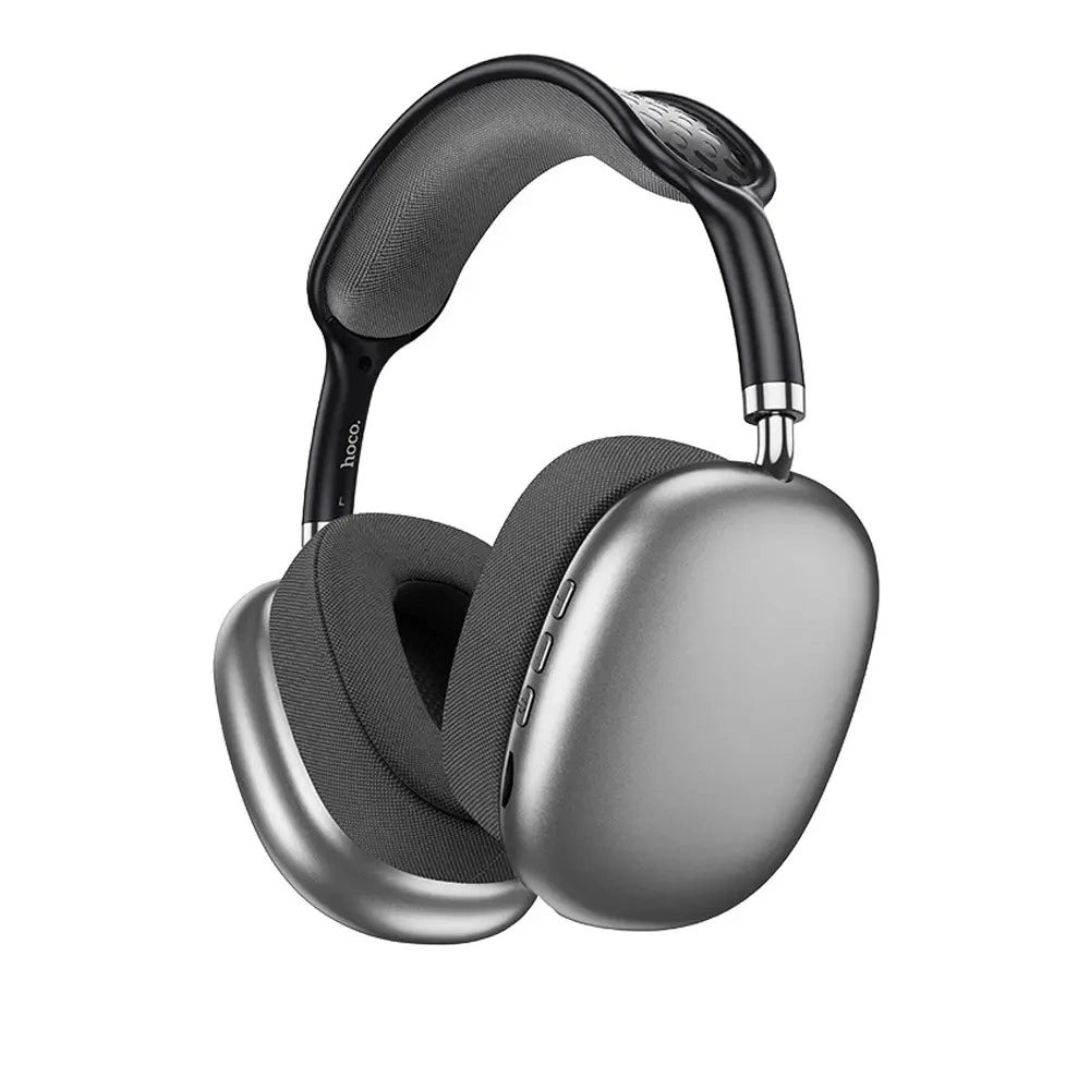 Wireless Ακουστικά Stereo Hoco. ESD15 Max Shadow v5.3 400mAh ANC με Μικρόφωνο και AUX Γκρι