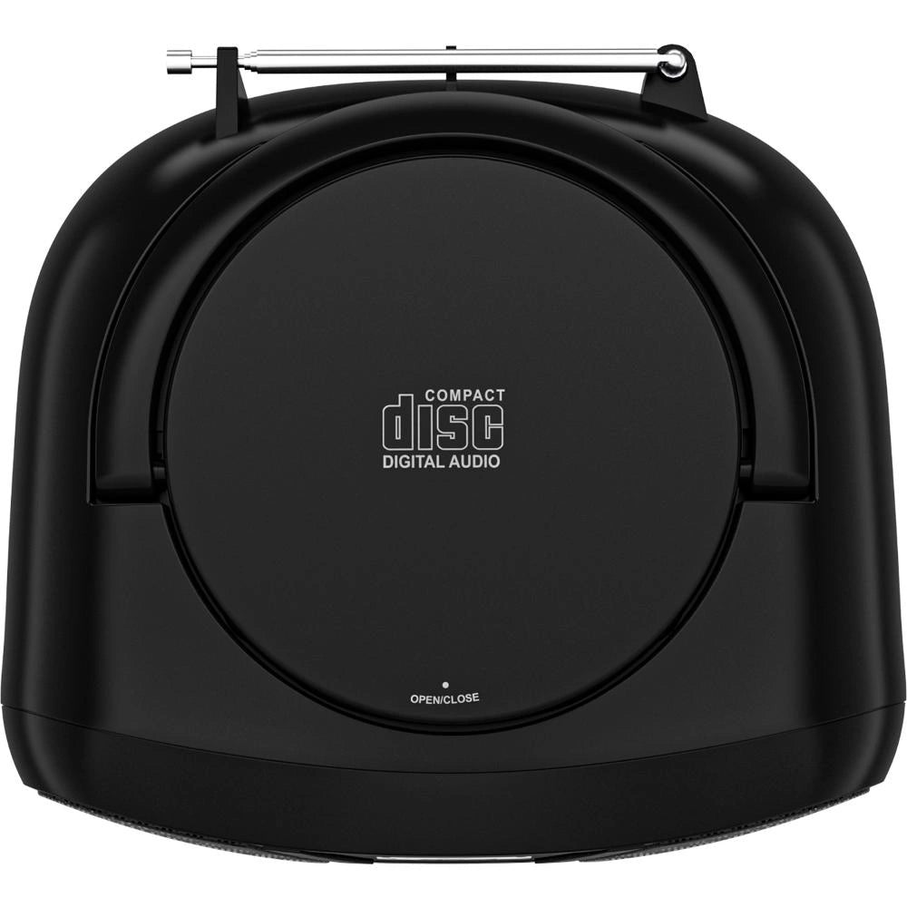 ΡαδιοCD Boombox Sencor SPT 2300 BK 4W με Bluetooth v5.1 CD USB 3.5mm και LCD Οθόνη Μαύρο