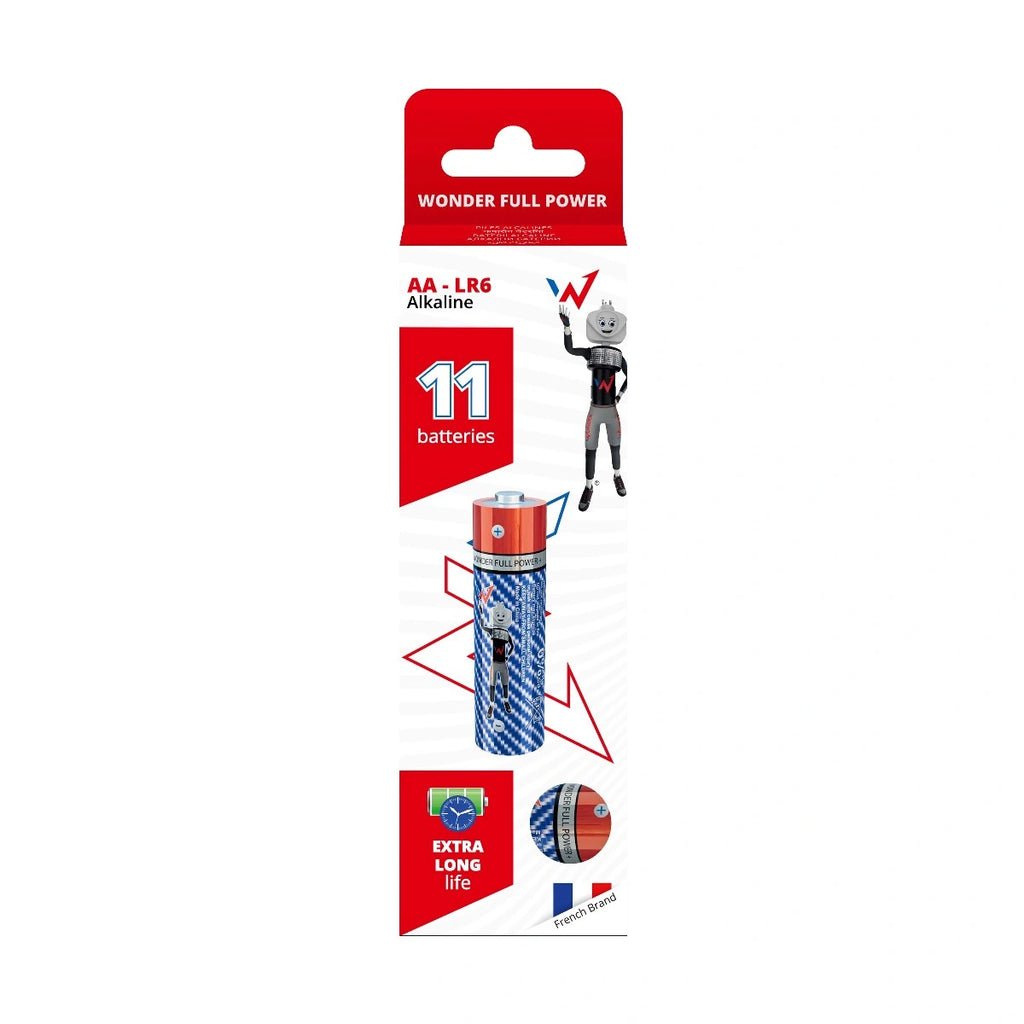 Μπαταρία Αλκαλική Wonder Full Power LR6 size AA 1.5V Τεμ. 11