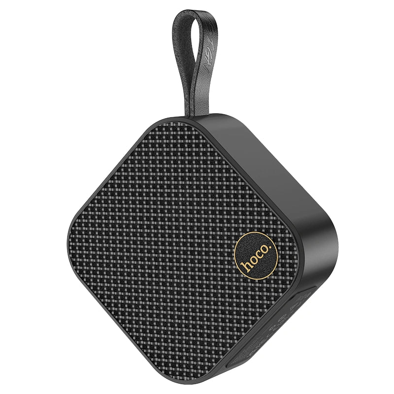 Φορητό Ηχείο Wireless Hoco HC22 Auspicious Sports BT 5.2 1200mAh 5W με FM, TF card, USB, AUX Μαύρο
