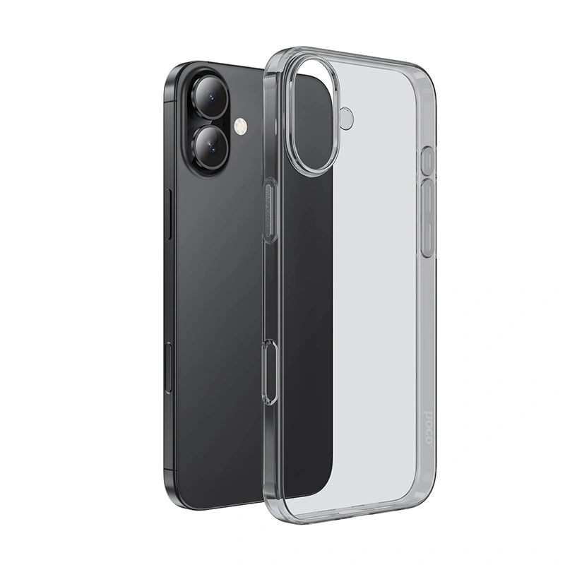 Θήκη Hoco TPU Light Series για Apple iPhone 16 Plus Smoke